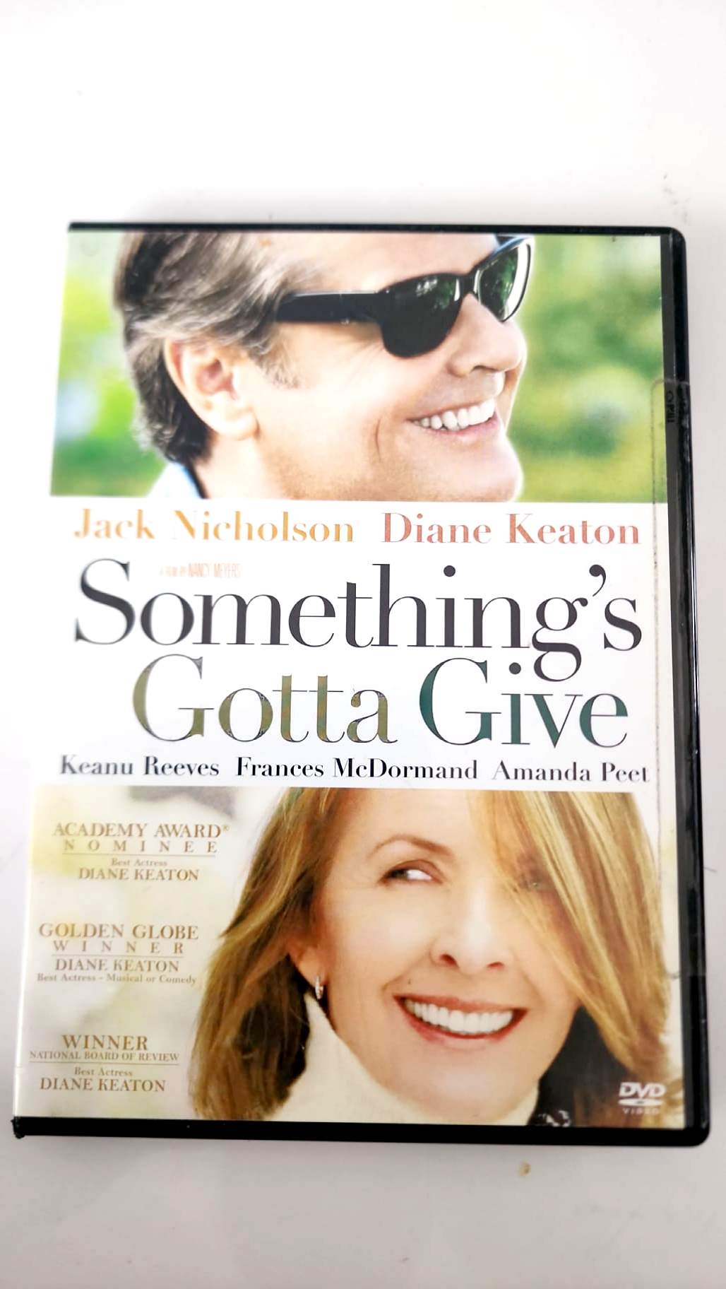 Something’s Gotta Give – DVD import zone 1 – Jack Nicholson et Diane Keaton