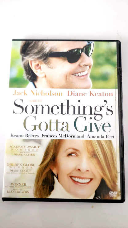 Something’s Gotta Give – DVD import zone 1 – Jack Nicholson et Diane Keaton