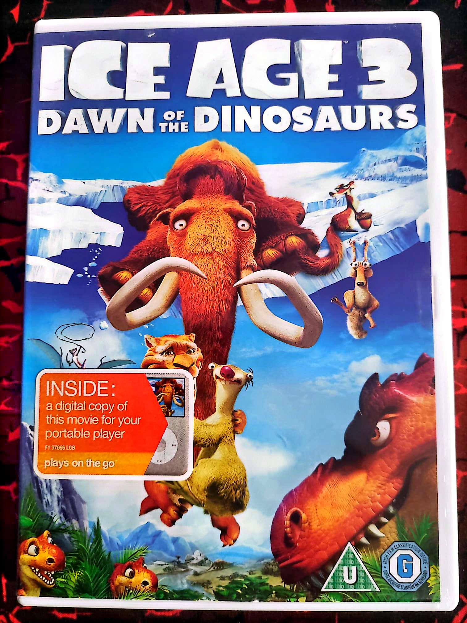 DVD Ice Age 3 Dawn of the Dinosaurs – Anglais / Allemand – Édition UK – Animation familiale dvd