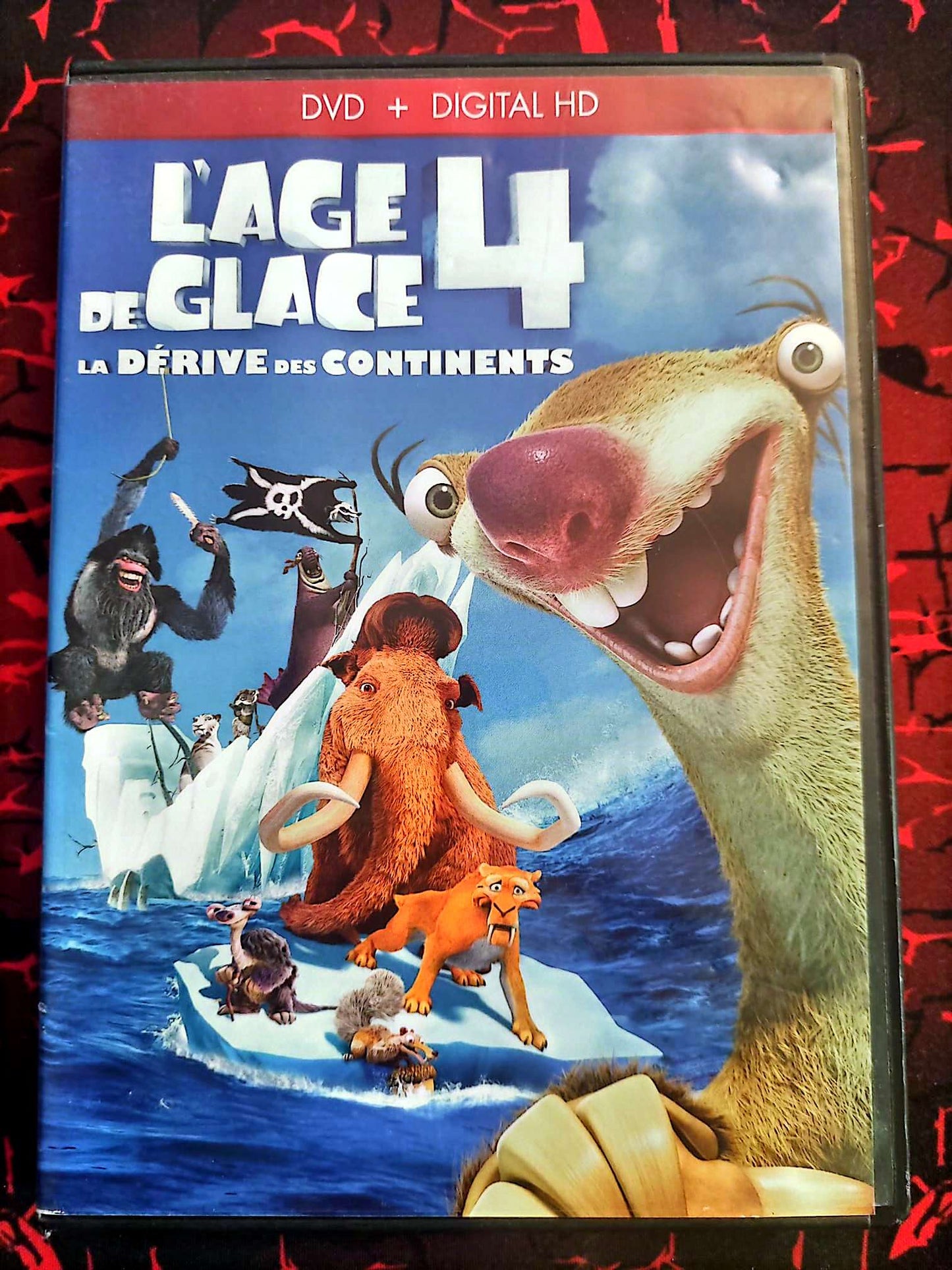 DVD L’Âge de Glace 4 La Dérive des Continents – Animation Famille – Audio Français/Anglais – Edition PAL dvd