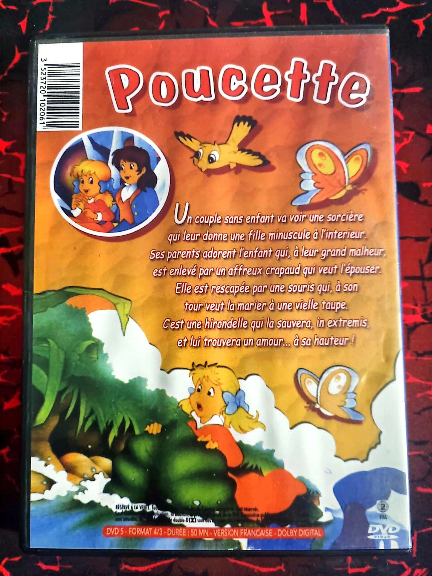 DVD Poucette – Conte animé – VF – Jeunesse – Classique de l’enfance dvd