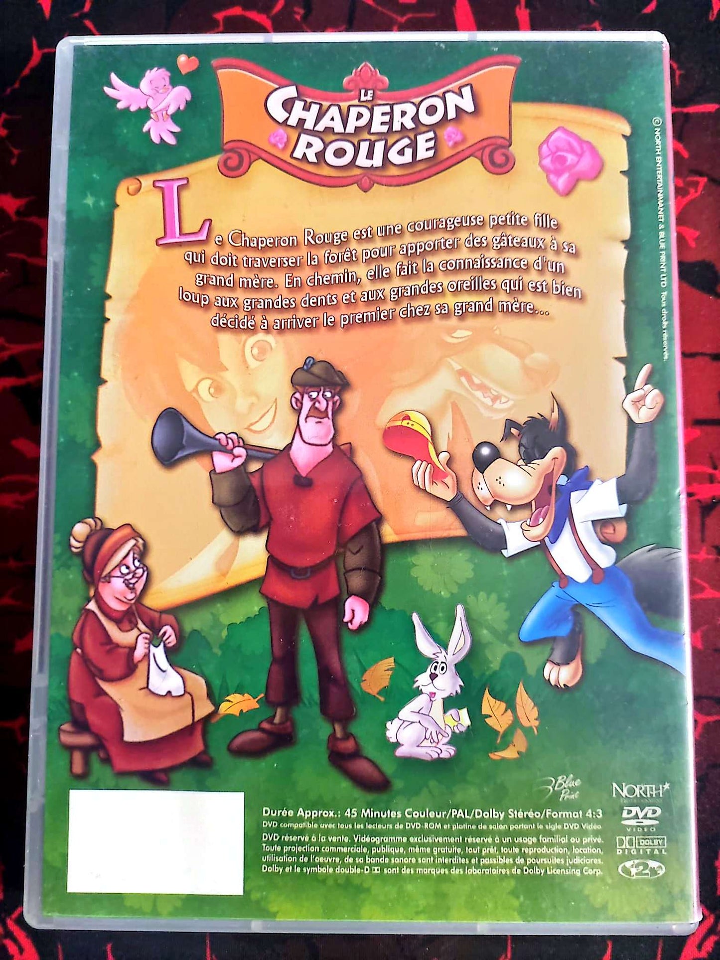 DVD Le Chaperon Rouge – Dessin animé Enfants – Conte Classique – VF dvd