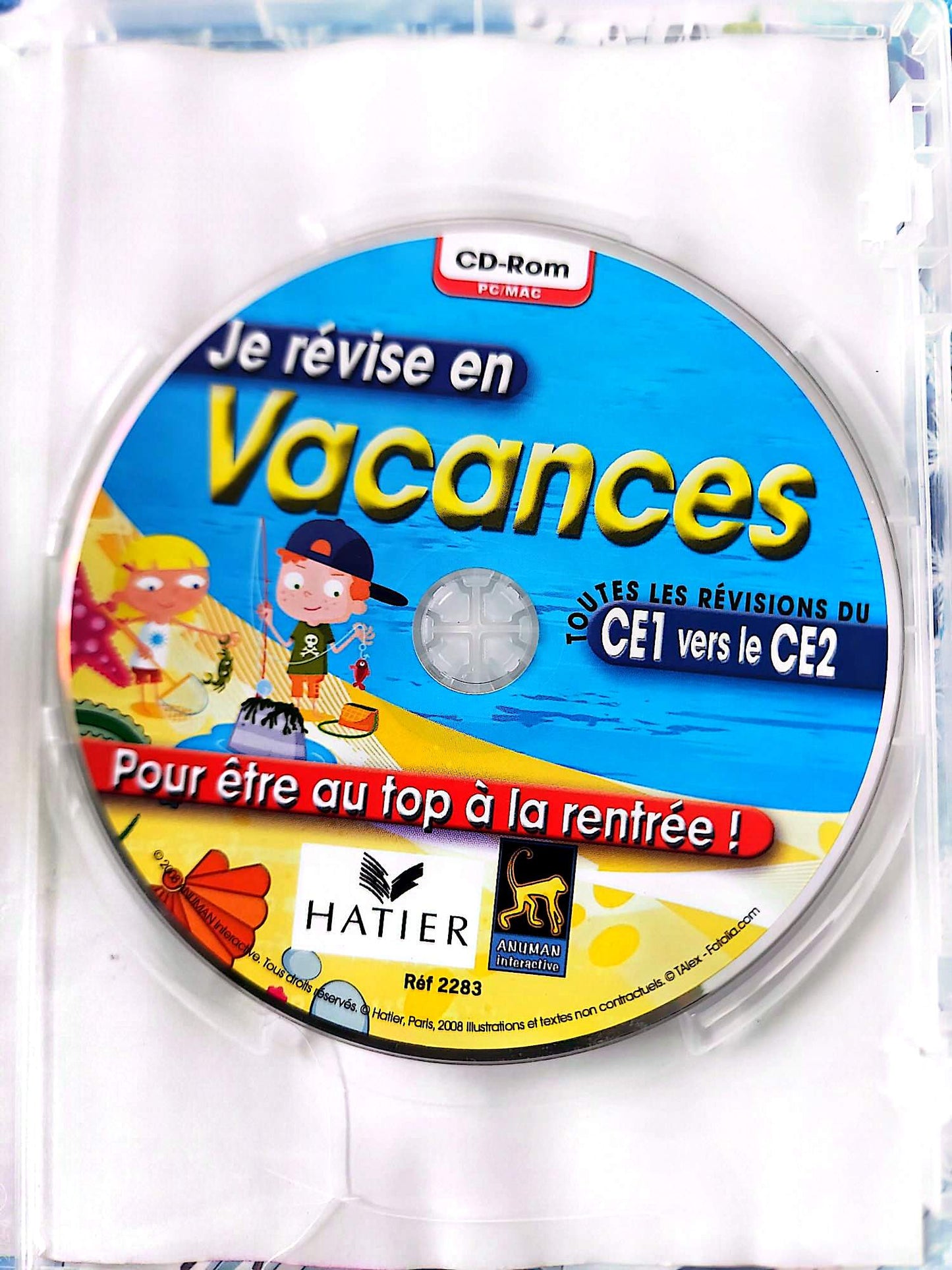 Je Révise en Vacances CE1 vers CE2 – CD-ROM PC MAC Éducatif | Hatier | Jeux et Révisions Scolaires Enfant