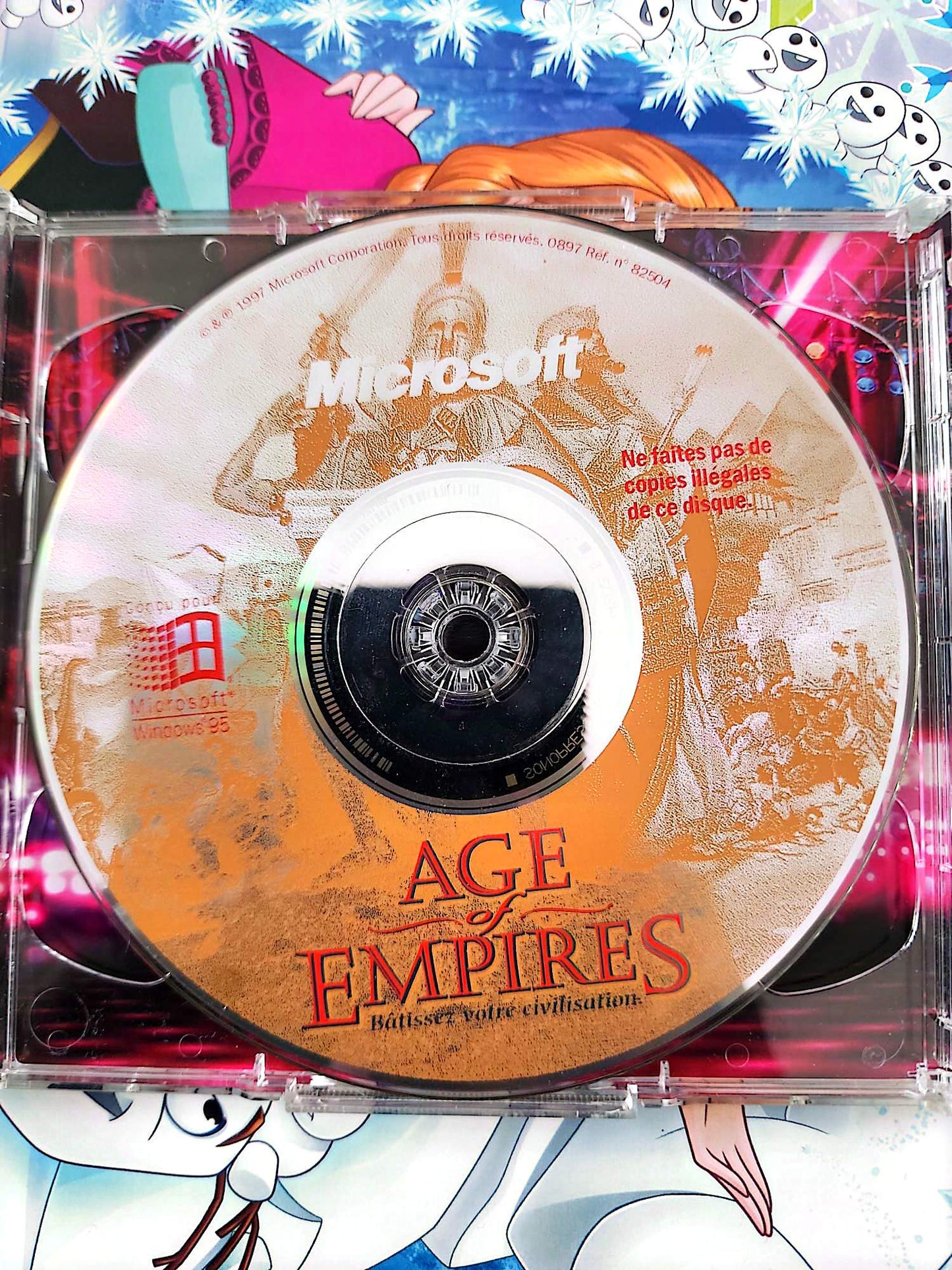 Microsoft Age of Empires – CD Jeu PC Stratégie Temps Réel | CD Seul Sans Boîtier | Version Française