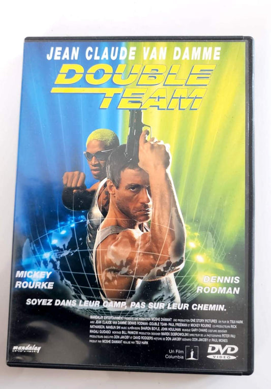 Double Team DVD – Jean-Claude Van Damme – Dennis Rodman – Mickey Rourke – Film d'Action – Thriller – Édition Française