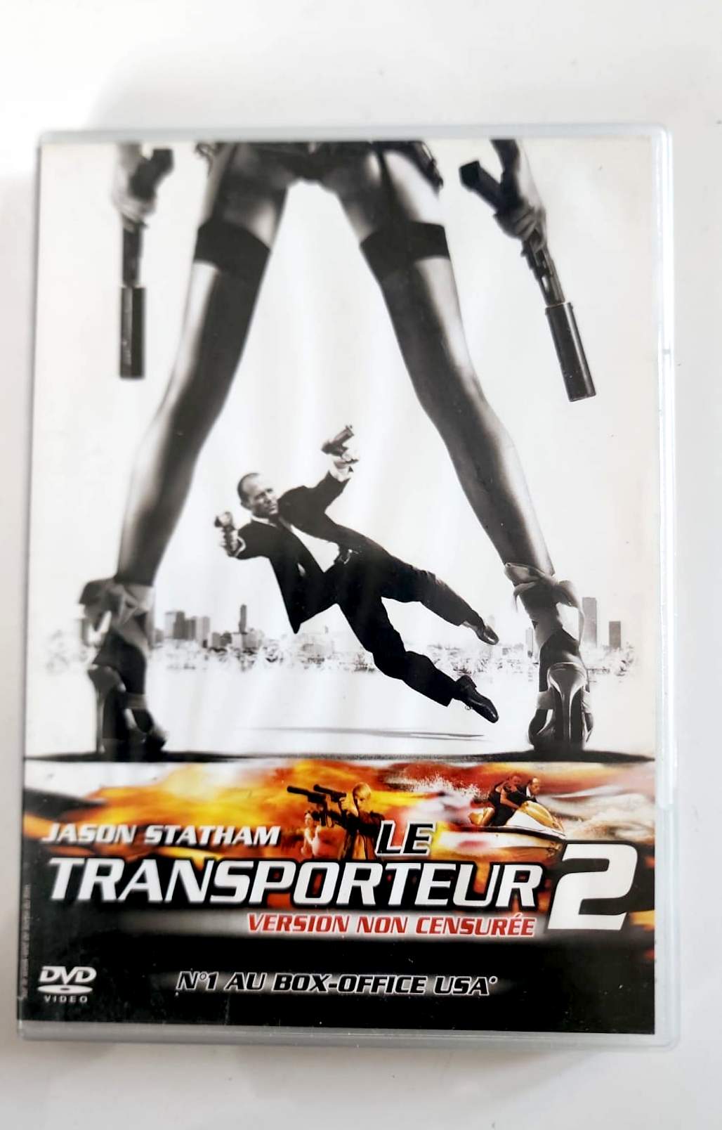 Le Transporteur 2 DVD – Version Non Censurée – Jason Statham – Film Action – Thriller – Édition Française