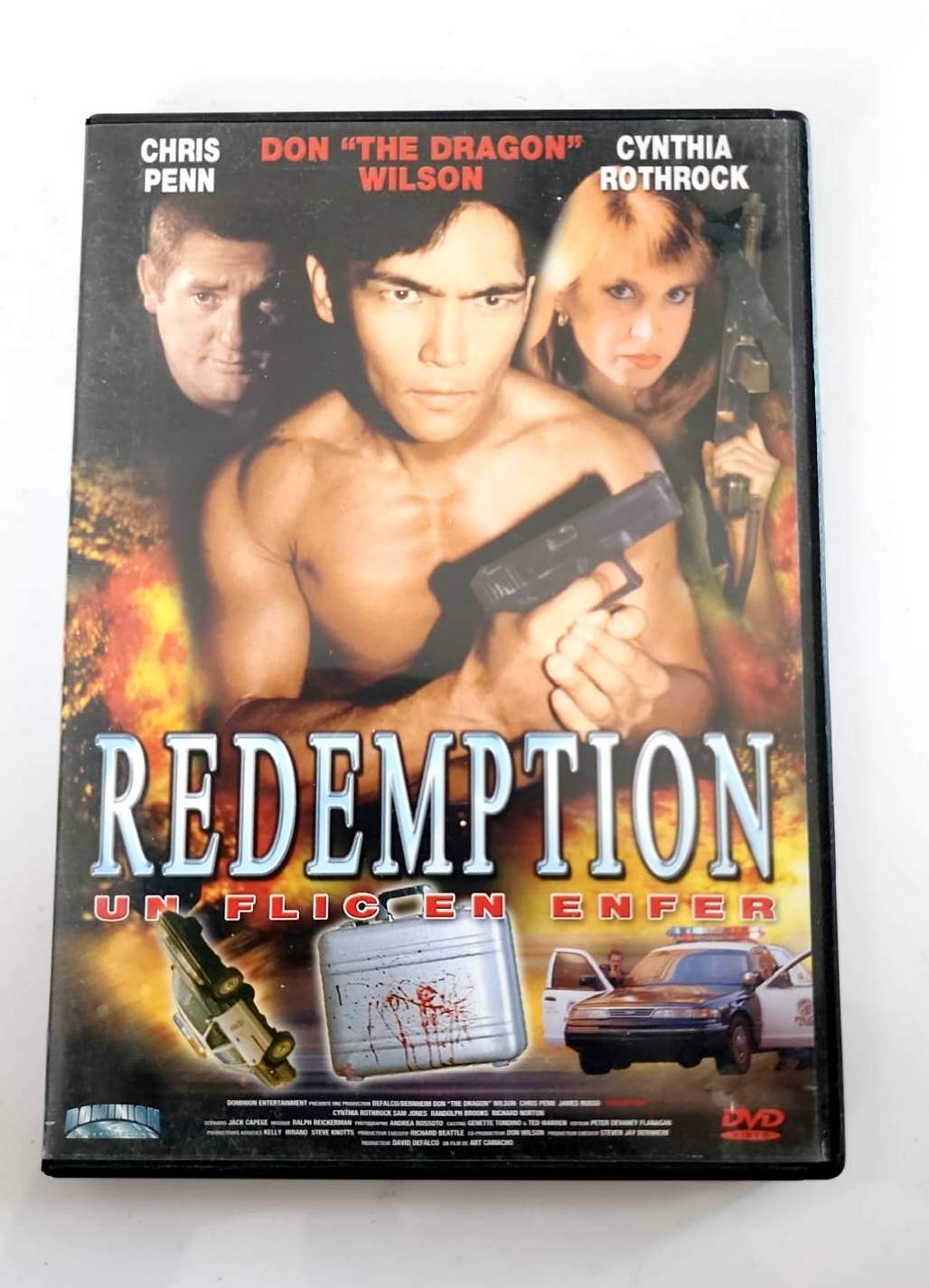 Redemption – Un Flic en Enfer DVD – Don "The Dragon" Wilson – Cynthia Rothrock – Chris Penn – Film d'Action