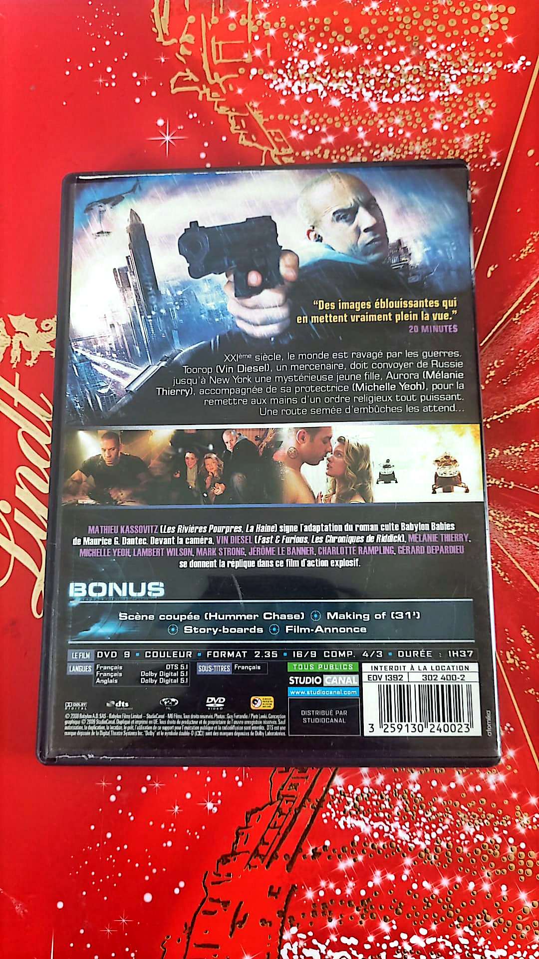DVD : VIN DIESEL BABYLON AD