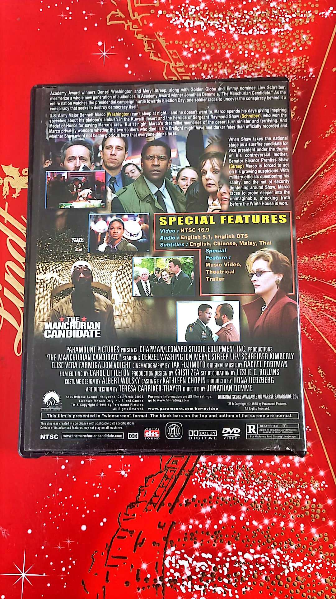 DVD : the manchurian candidate