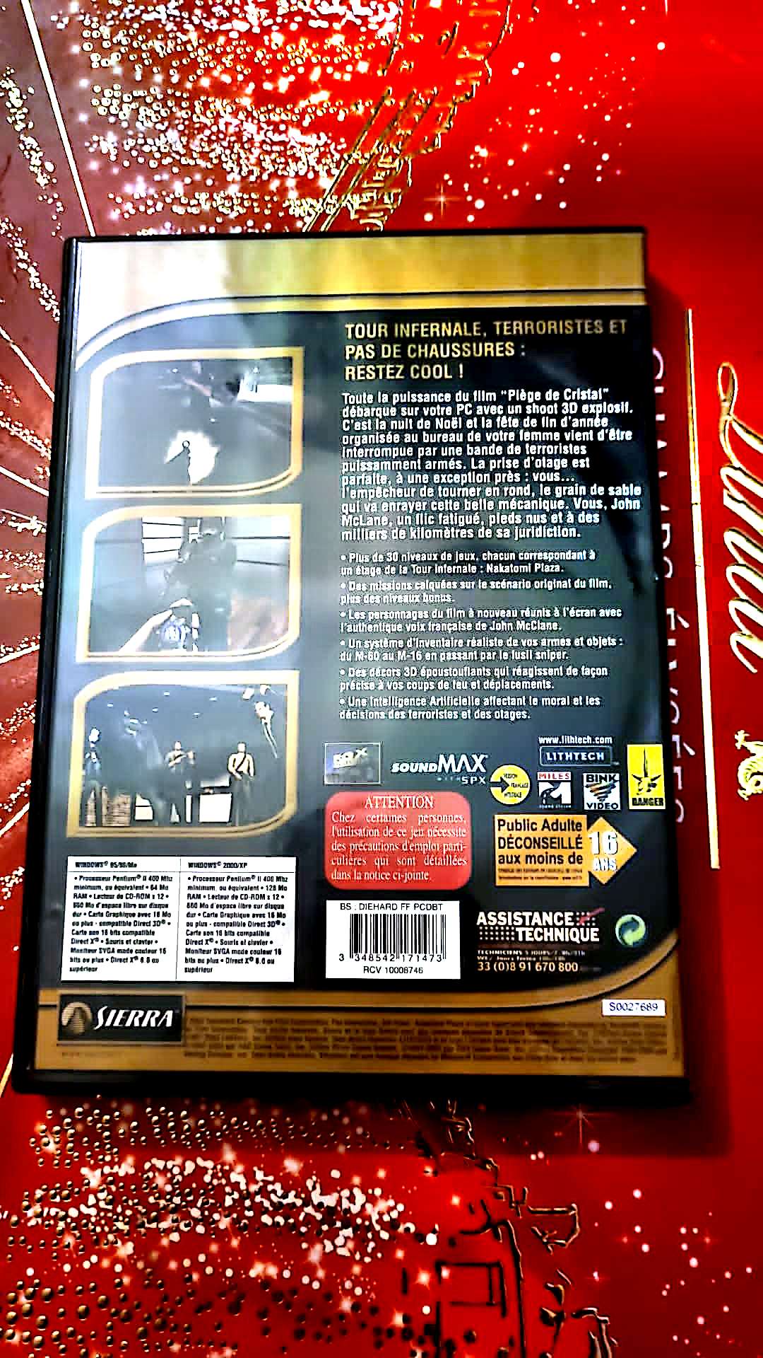 Jeu vidéo PC : Die hard piege de cristal