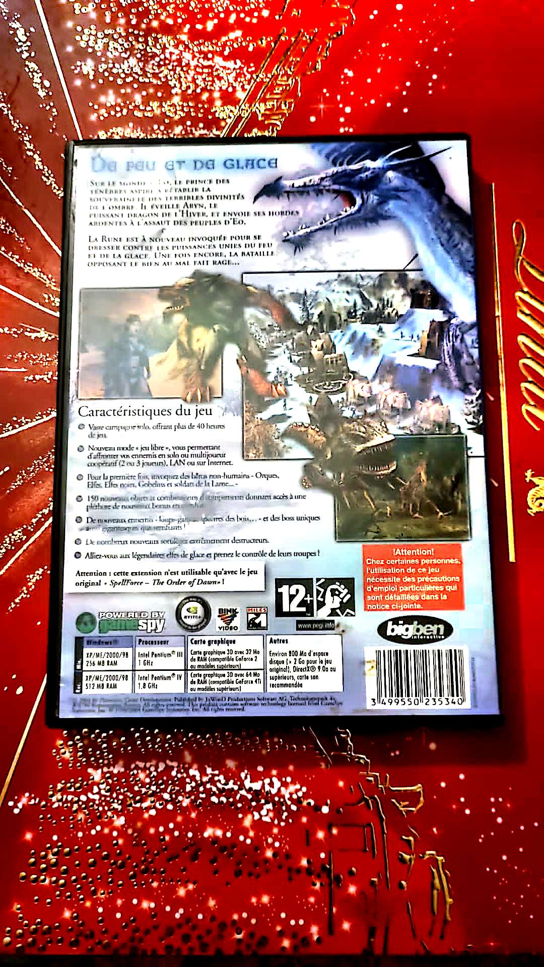 Jeu vidéo PC : spell force the breath of winter