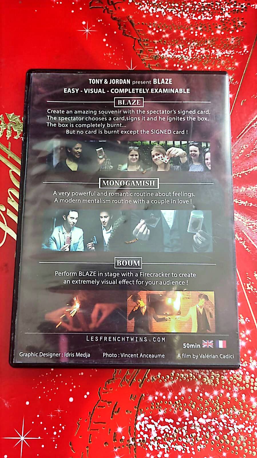 DVD : blaze les twins all gimmicks included