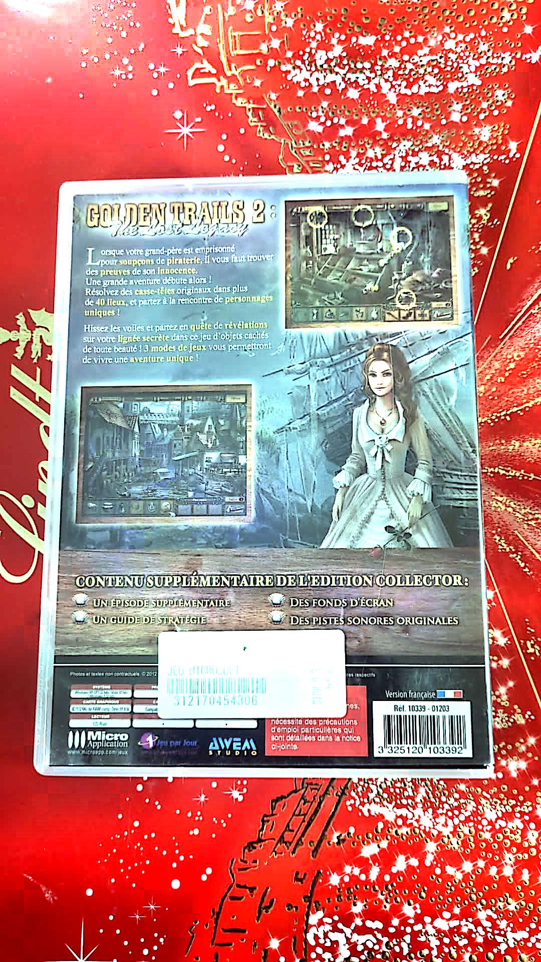 Jeu vidéo PC : golden trrails 2 the lost legacy