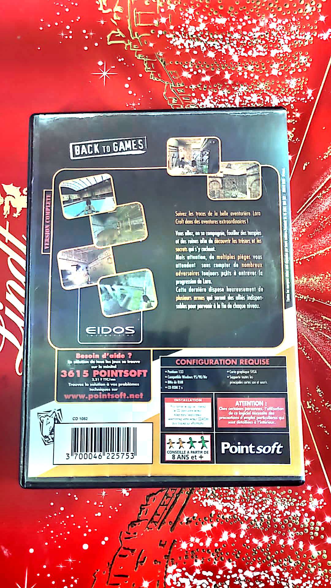 Jeu vidéo PC : aventure tomb raider