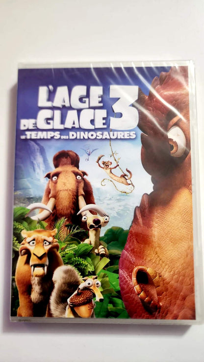 L’Âge de glace 3 – Le Temps des dinosaures – DVD neuf – Jaquette Cinema VIP – 3344428037734