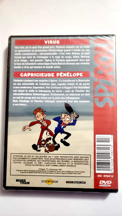 Spirou – Virus / Capricieuse Pénélope – DVD neuf Dupuis