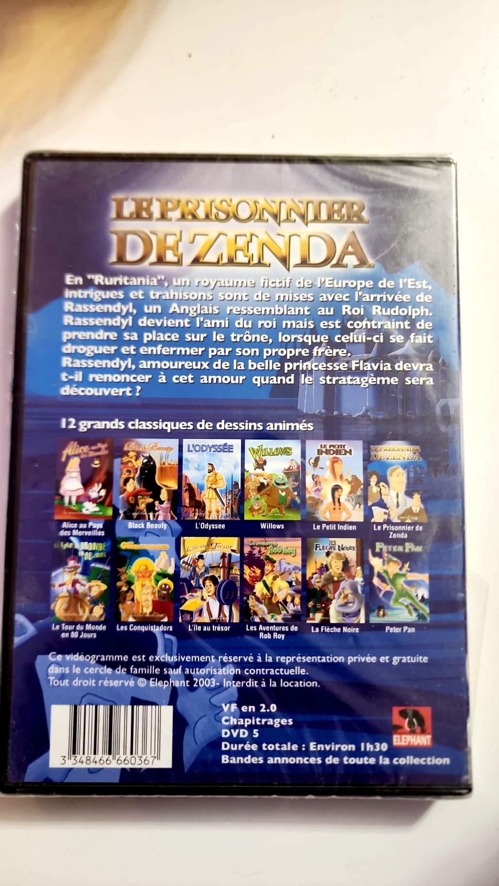 Le Prisonnier de Zenda – DVD neuf – La Collection Merveilleuse