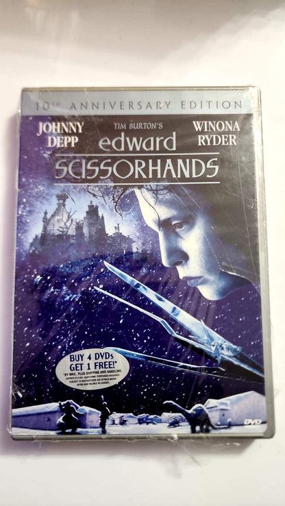 Edward Scissorhands – DVD neuf – 10th Anniversary Edition – Tim Burton