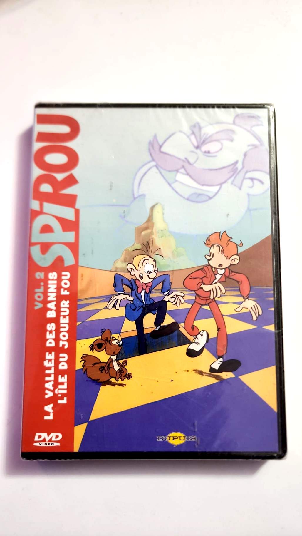 Spirou vol. 2 – La Vallée des bannis / L’Île du joueur fou – DVD neuf