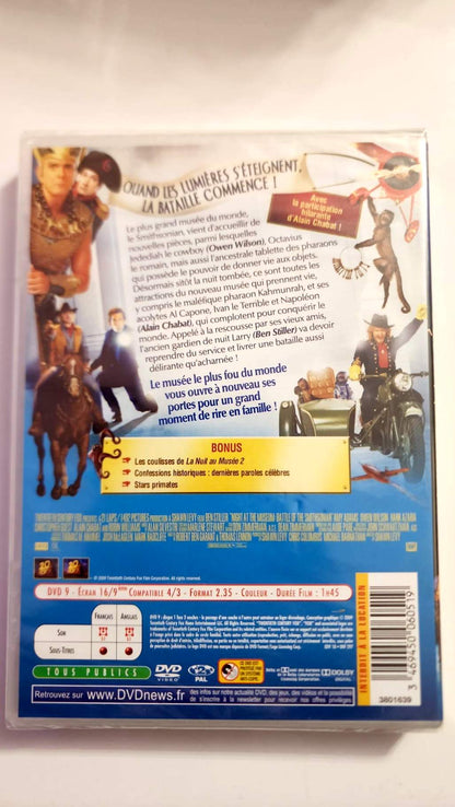 La Nuit au Musée 2 – DVD neuf – Ben Stiller – 20th Century Fox