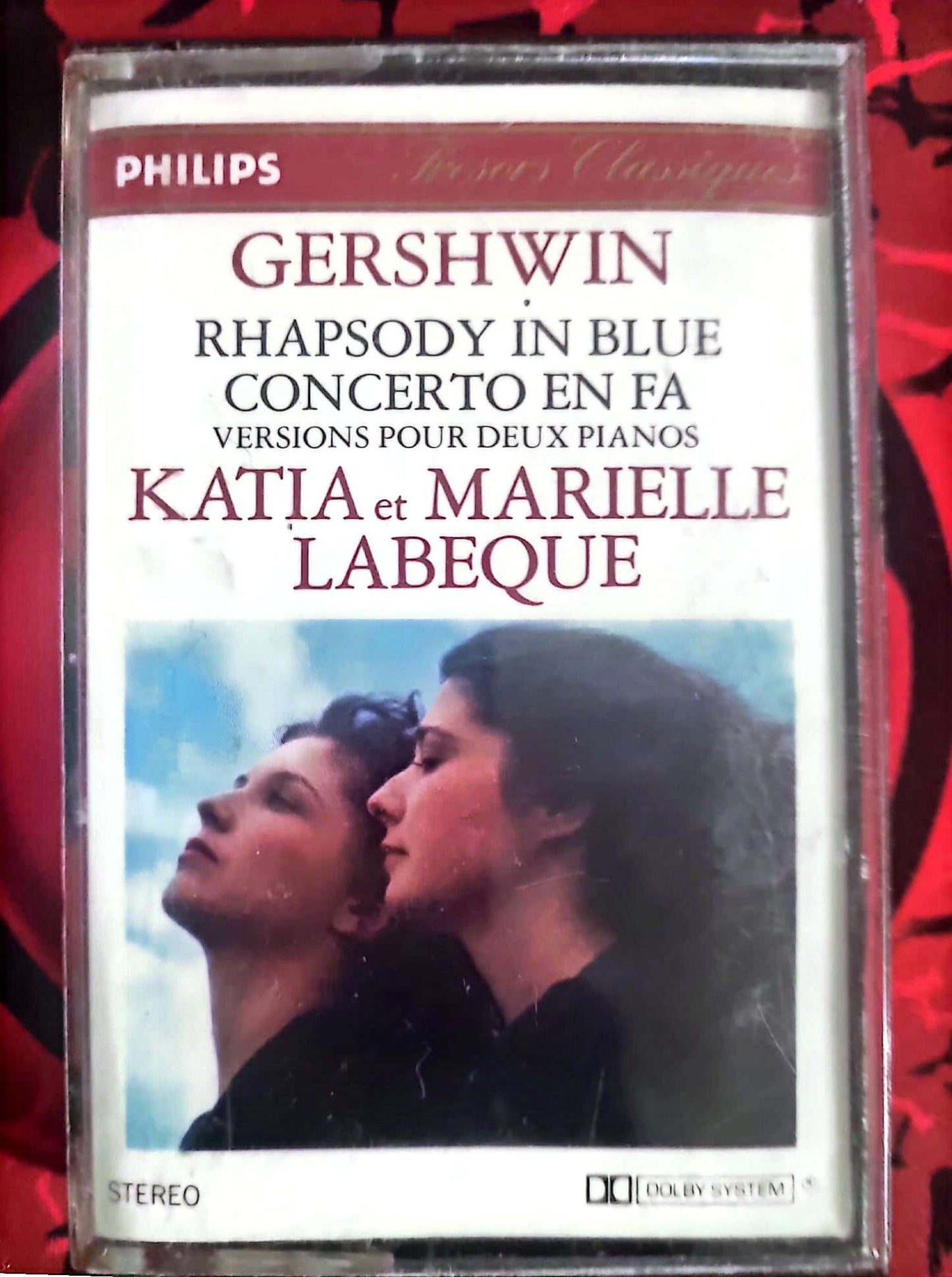 Cassette Audio Gershwin – Rhapsody in Blue – Concerto en Fa – Katia & Marielle Labèque cassette audio