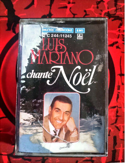 Cassette Audio Luis Mariano – Chante Noël – Chants de Noël Français – Édition EMI Pathé Marconi cassette audio