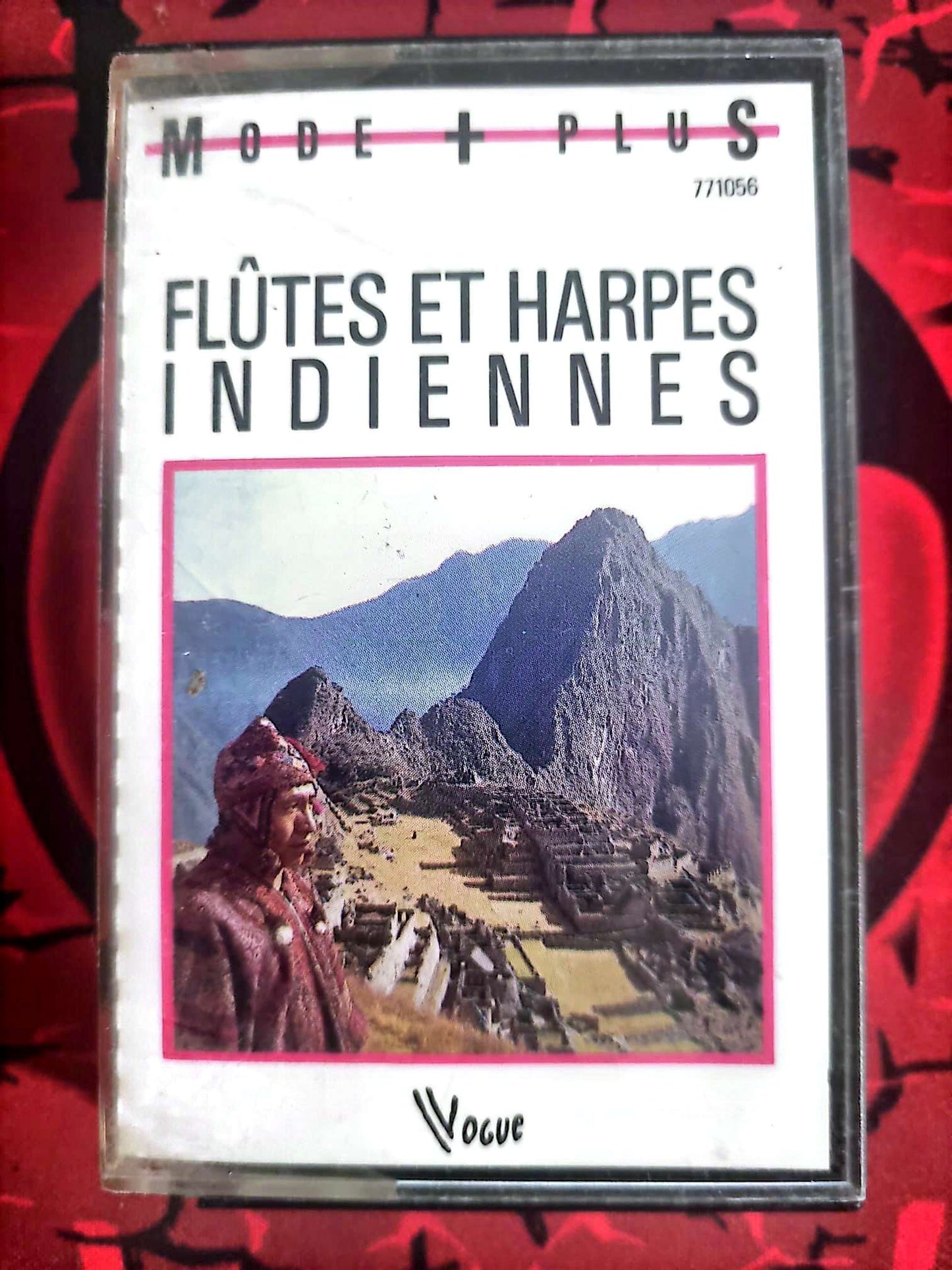 Cassette Audio Flûtes et Harpes Indiennes – Musiques Traditionnelles – Vogue Mode Plus cassette audio