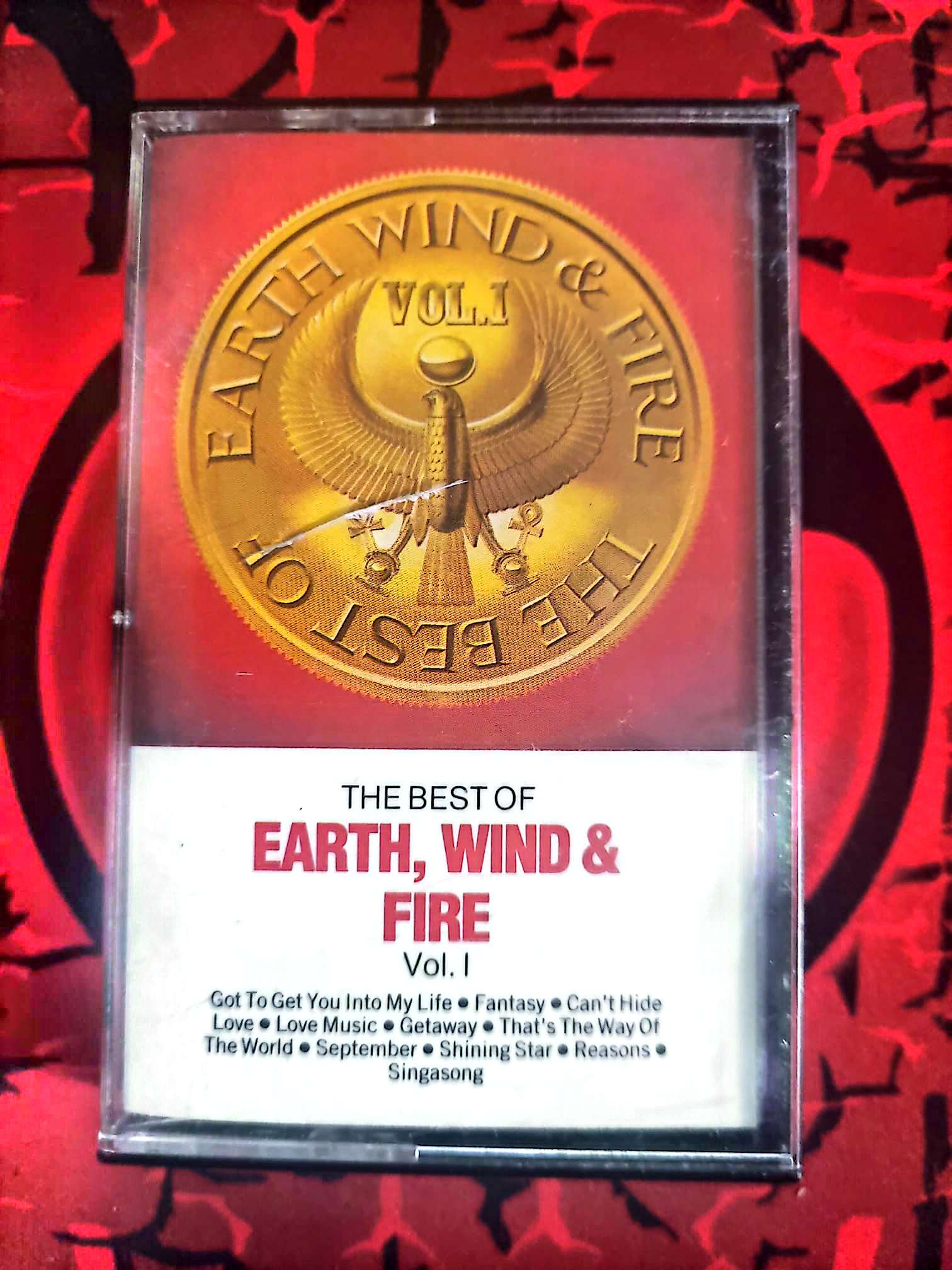 Cassette Audio Earth Wind & Fire – The Best Of Vol. 1 – Funk Soul Disco – Compilation Officielle cassette audio