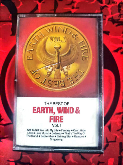 Cassette Audio Earth Wind & Fire – The Best Of Vol. 1 – Funk Soul Disco – Compilation Officielle cassette audio