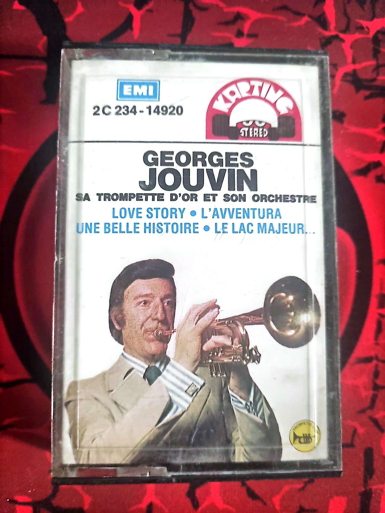 Cassette Audio Georges Jouvin – Sa Trompette d’Or – EMI – Instrumental cassette audio
