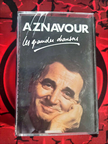 Cassette Audio Charles Aznavour – Les Grandes Chansons – Chanson Française cassette audio