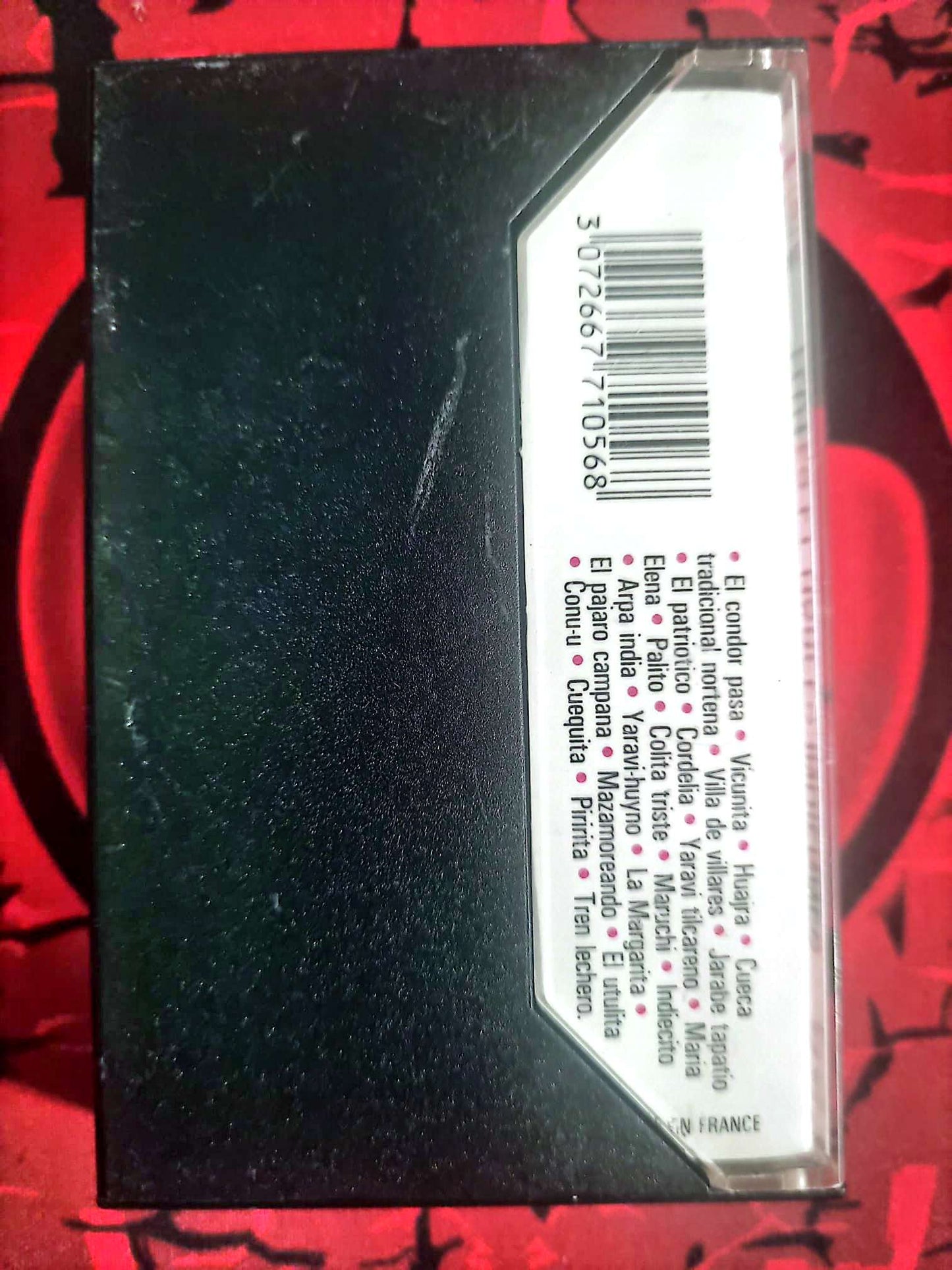 Cassette Audio Flûtes et Harpes Indiennes – Musiques Traditionnelles – Vogue Mode Plus cassette audio