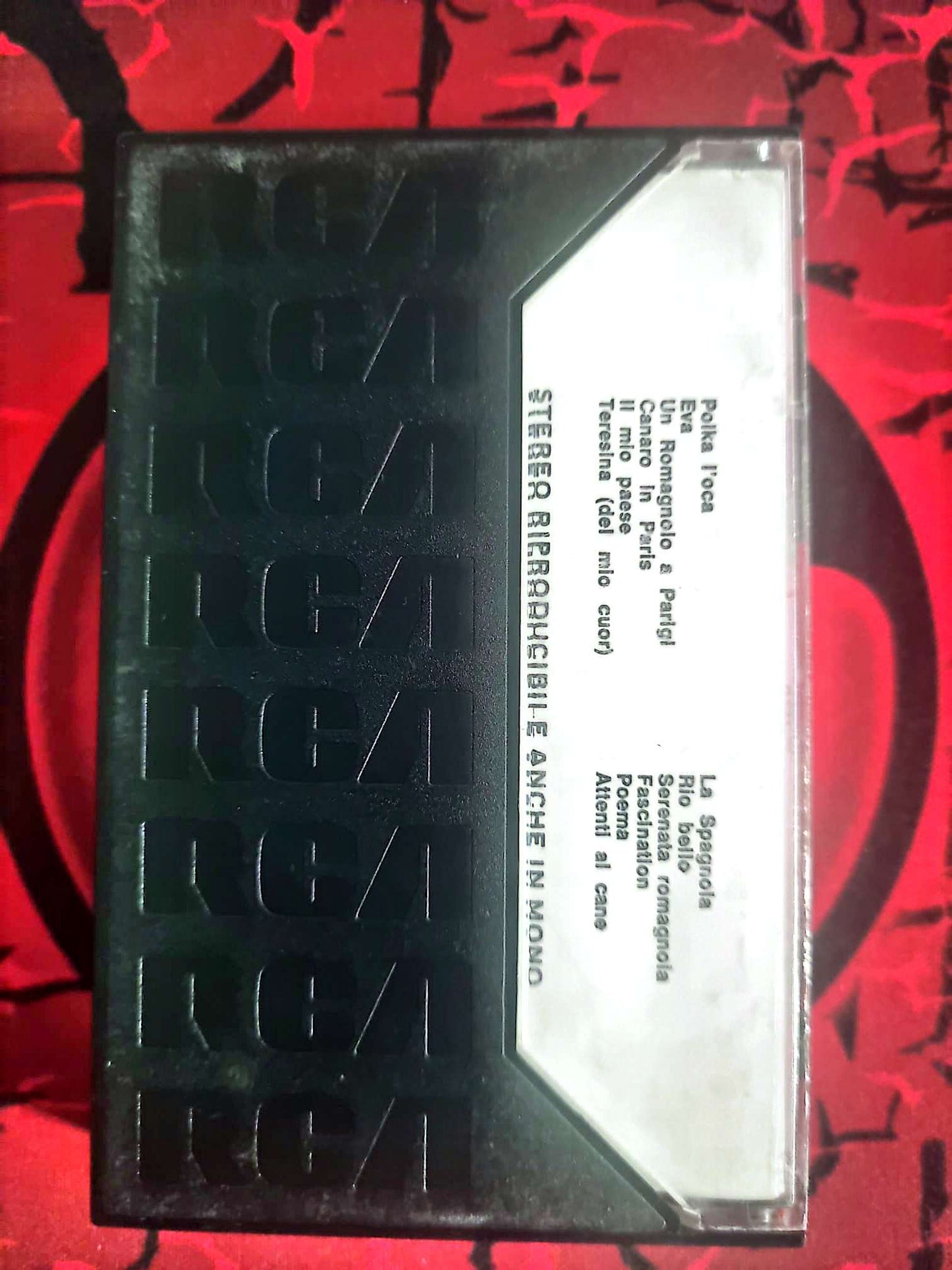 Cassette Audio Castellina-Pasi Vol. 2 – Musique Italienne Traditionnelle – RCA / CGD cassette audio