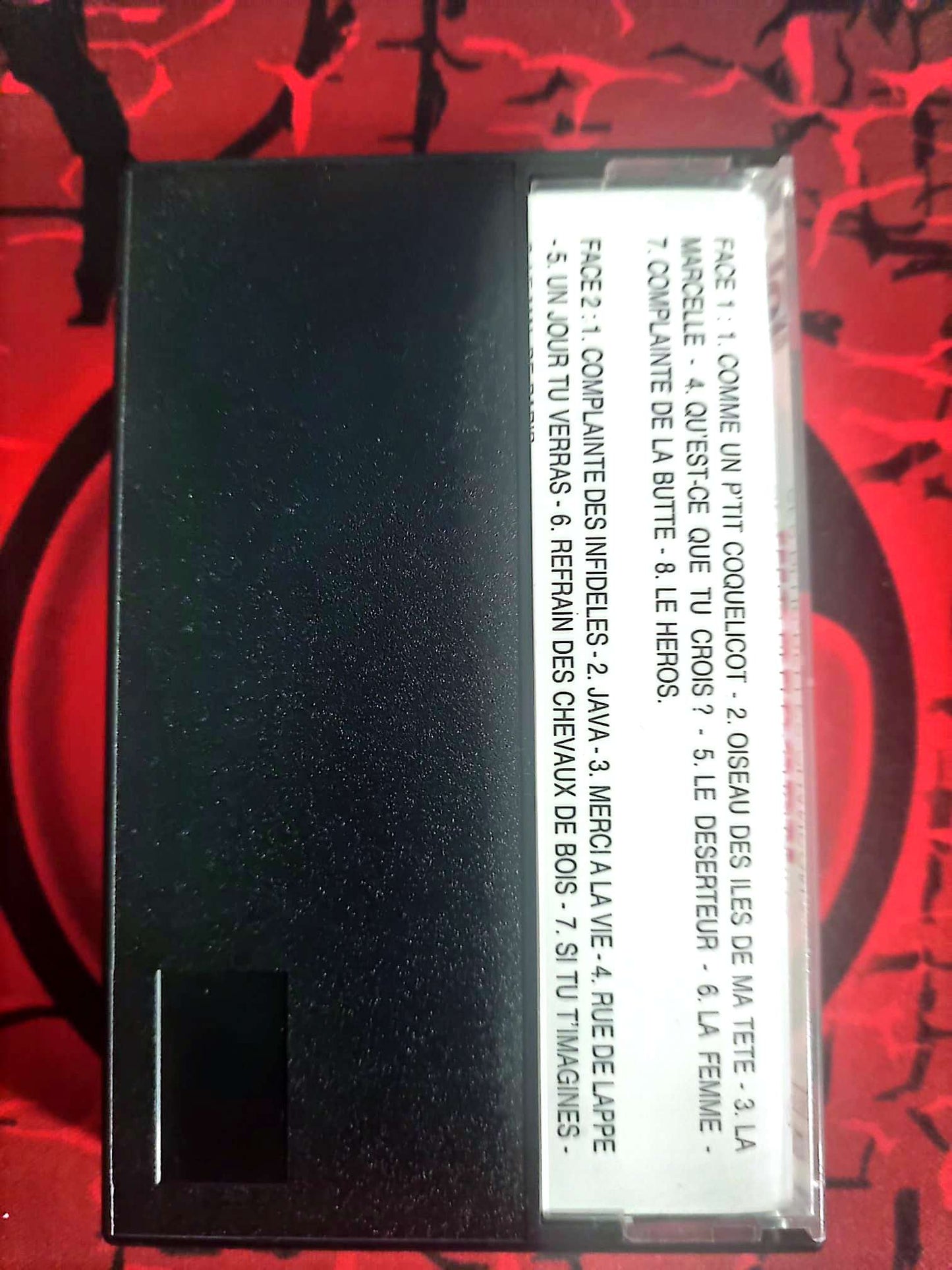 Cassette Audio Mouloudji – Ses Plus Belles Chansons – Chanson Française – 16 titres cassette audio