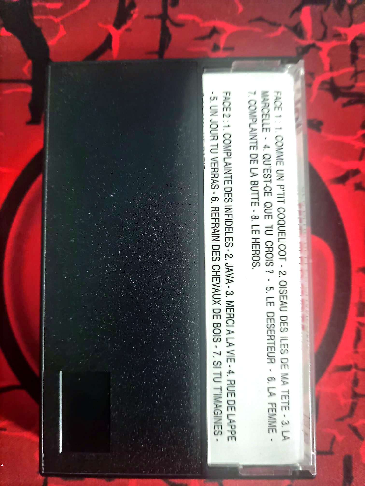 Cassette Audio Mouloudji – Ses Plus Belles Chansons – Chanson Française – 16 titres cassette audio