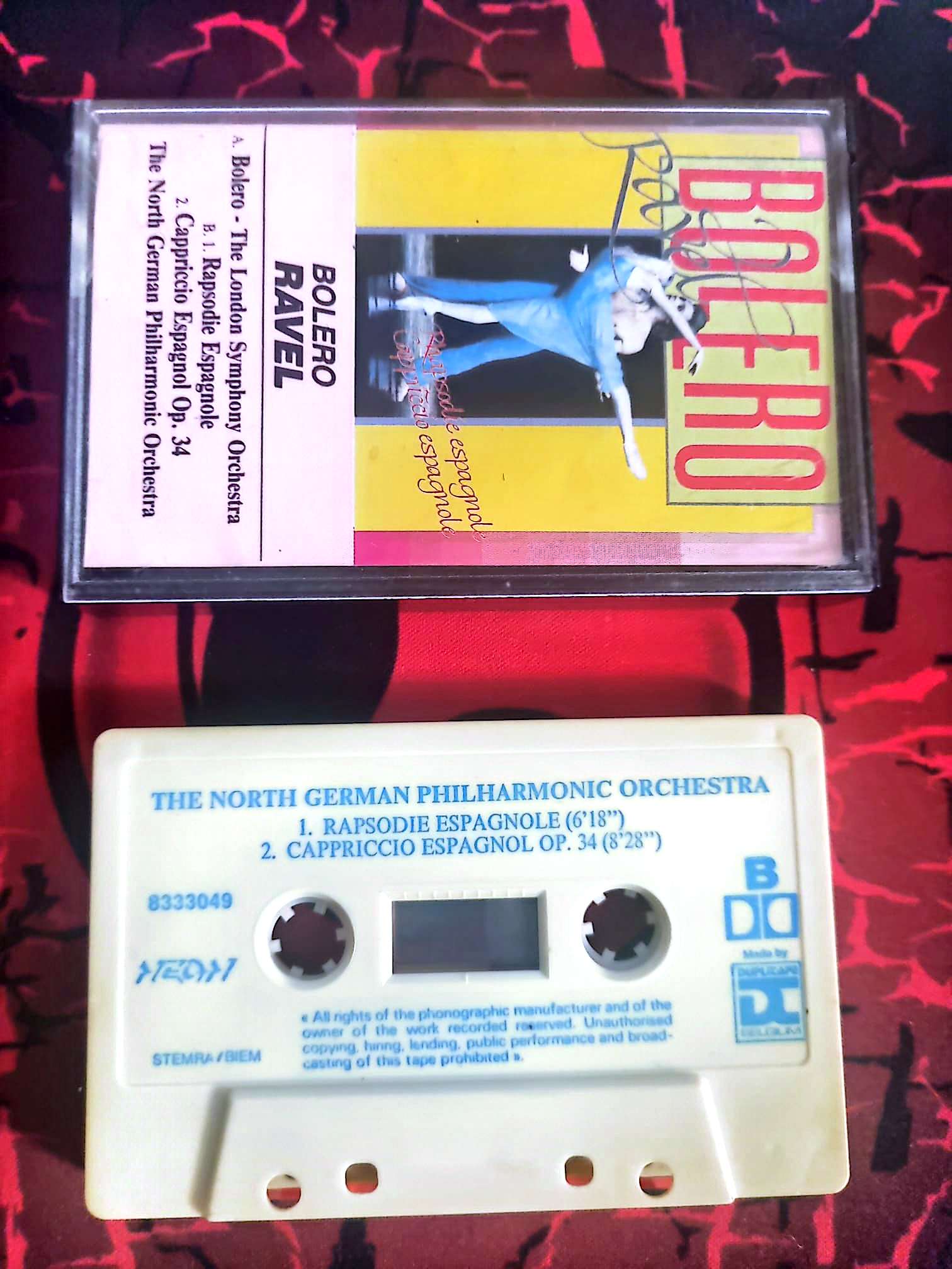 Cassette Audio Ravel – Boléro – Rapsodie Espagnole – London Symphony Orchestra cassette audio