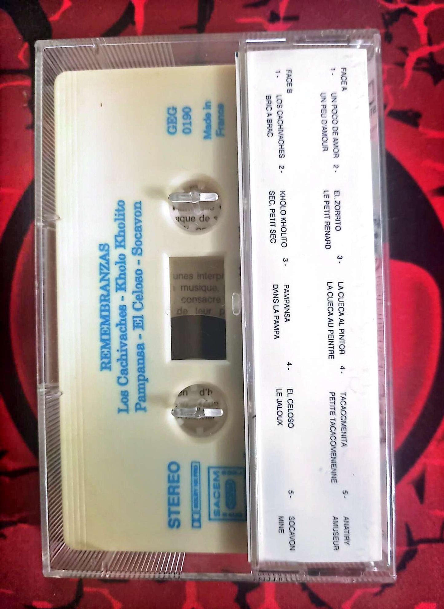 Cassette Audio Nayrankiri – Remembranzas – Musiques Traditionnelles d’Amérique du Sud cassette audio