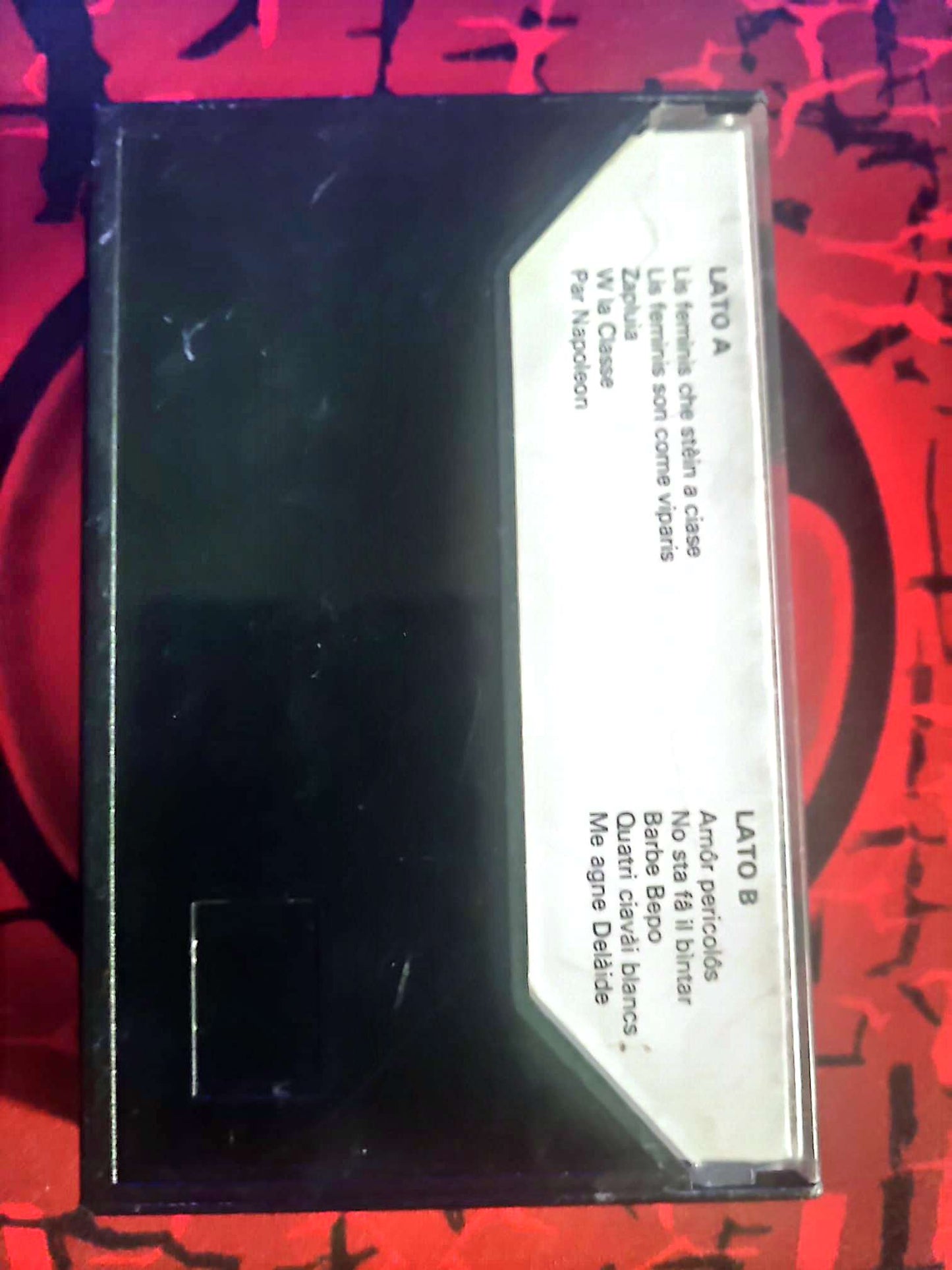 Cassette Audio Timoria – Gradita Zucchero – Rock Italien cassette audio