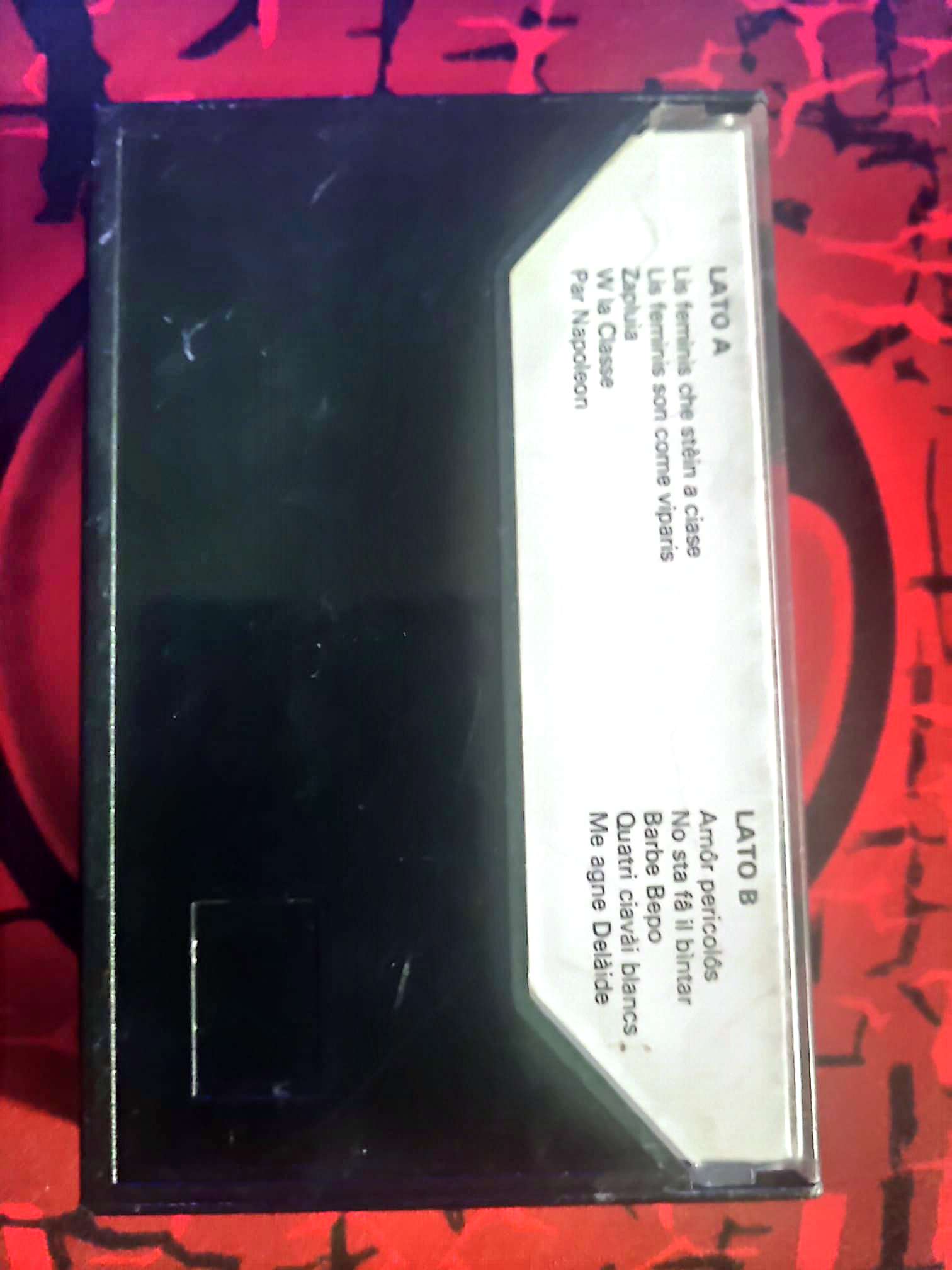 Cassette Audio Timoria – Gradita Zucchero – Rock Italien cassette audio