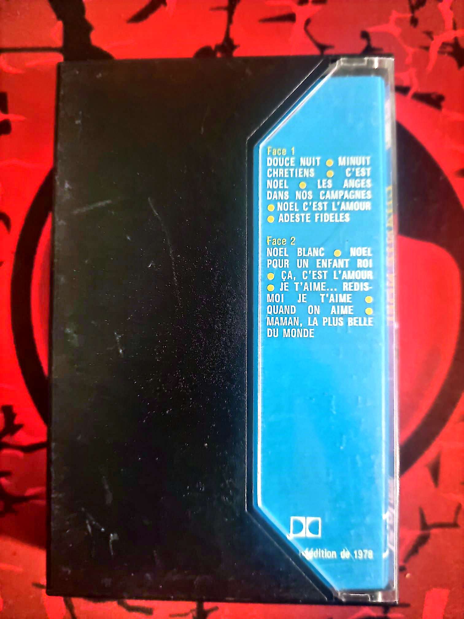 Cassette Audio Luis Mariano – Chante Noël – Chants de Noël Français – Édition EMI Pathé Marconi cassette audio