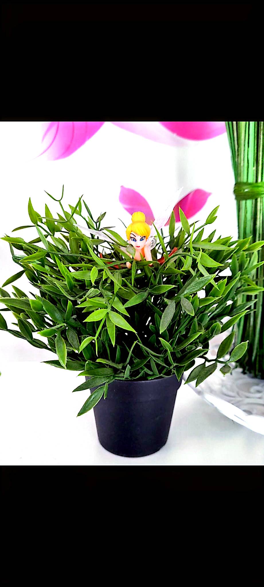 Figurine Mini Fée Décorative – Statue Féérique pour Plantes, Jardin ou Décoration Intérieure fée uniquement figurine mini fee