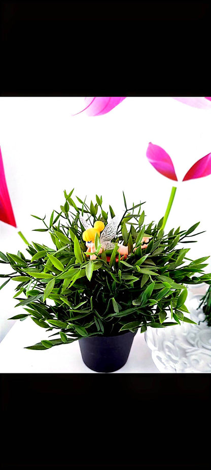 Figurine Mini Fée Décorative – Statue Féérique pour Plantes, Jardin ou Décoration Intérieure fée uniquement figurine mini fee