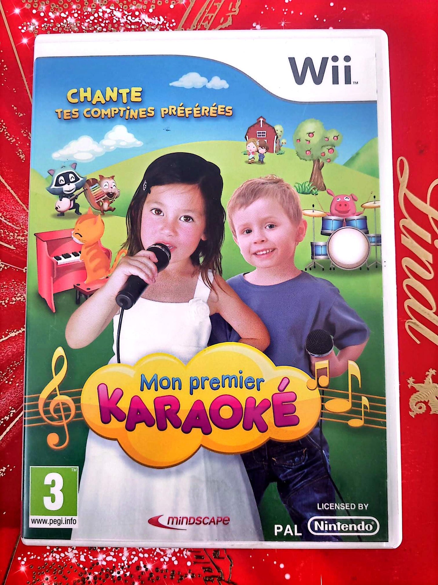 Mon Premier Karaoké Jeu Nintendo Wii – Chante Tes Comptines Préférées Jeu Musical Enfant PAL