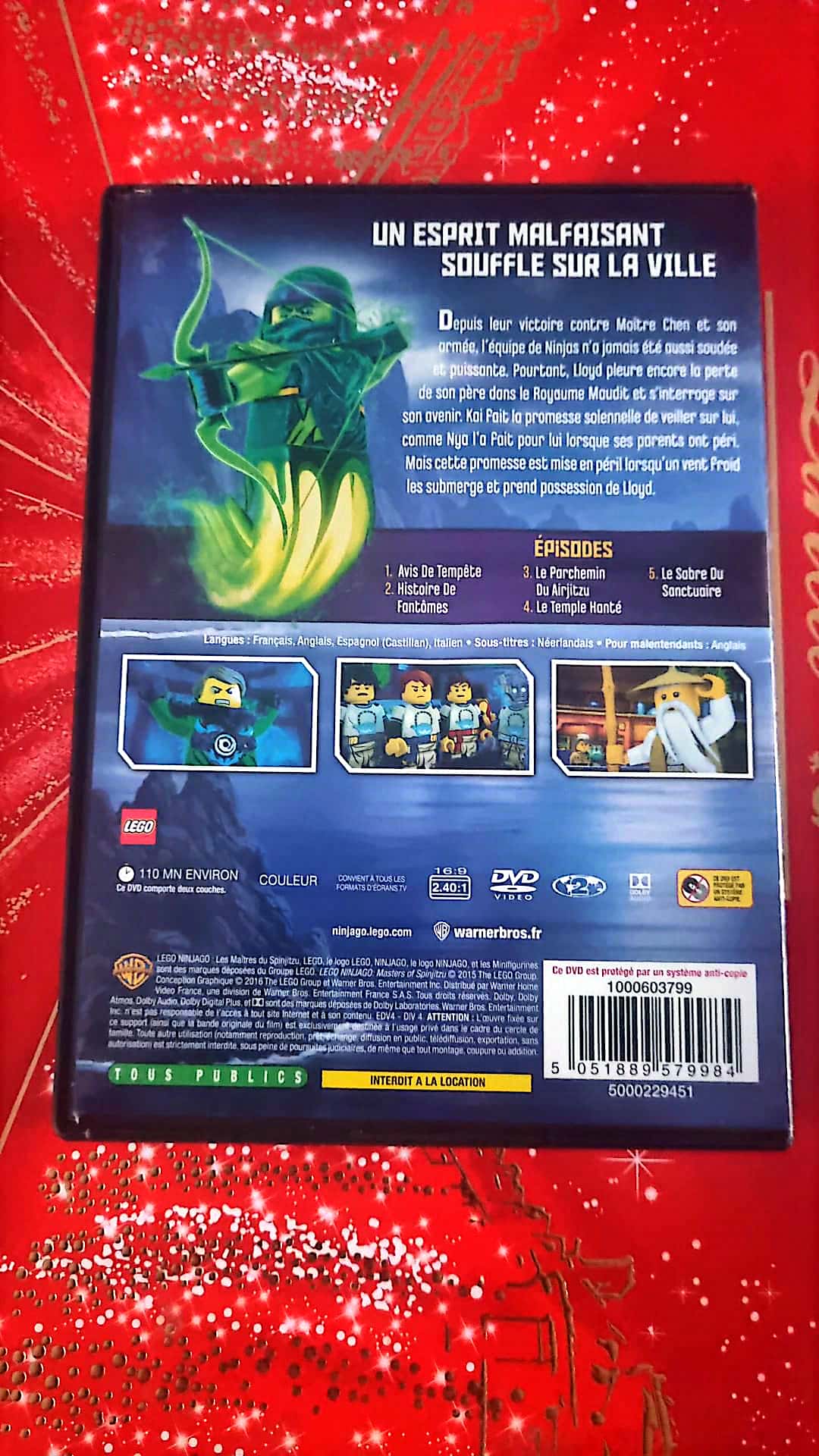 DVD ninjago saison cinq partie une