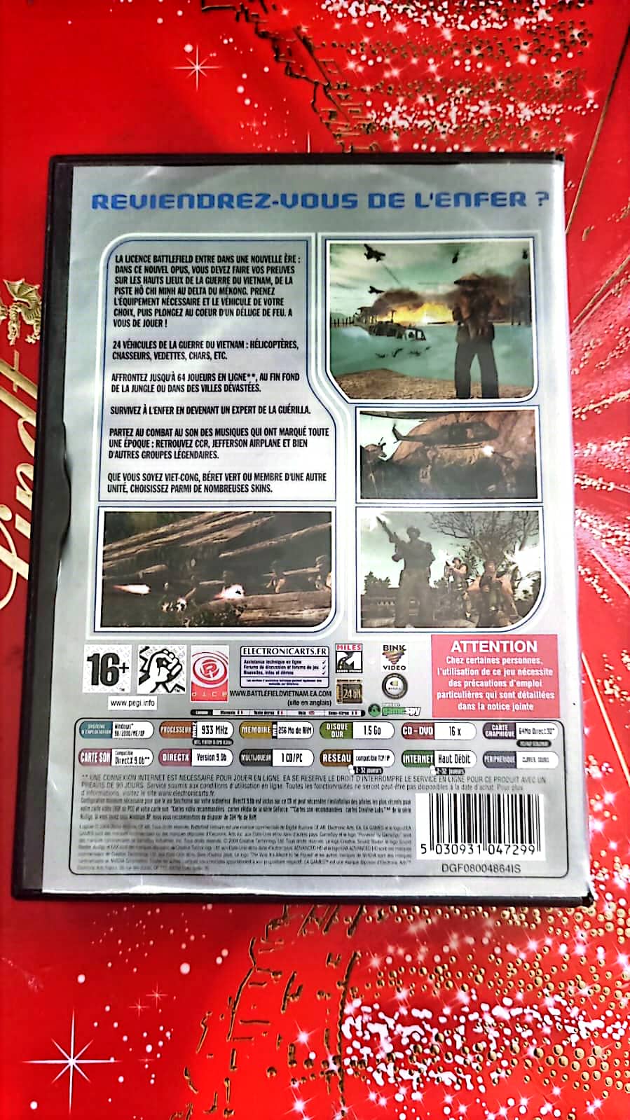 Jeu vidéo PC : battlefield vietnam