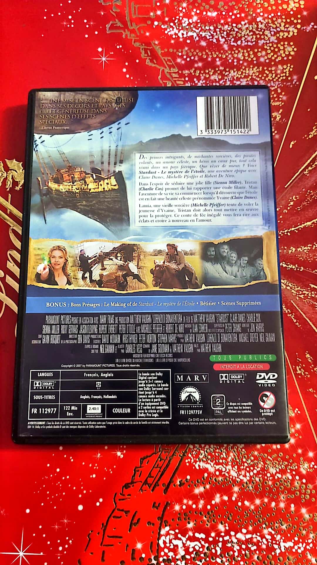 DVD stardust Le Mystère de l'étoile