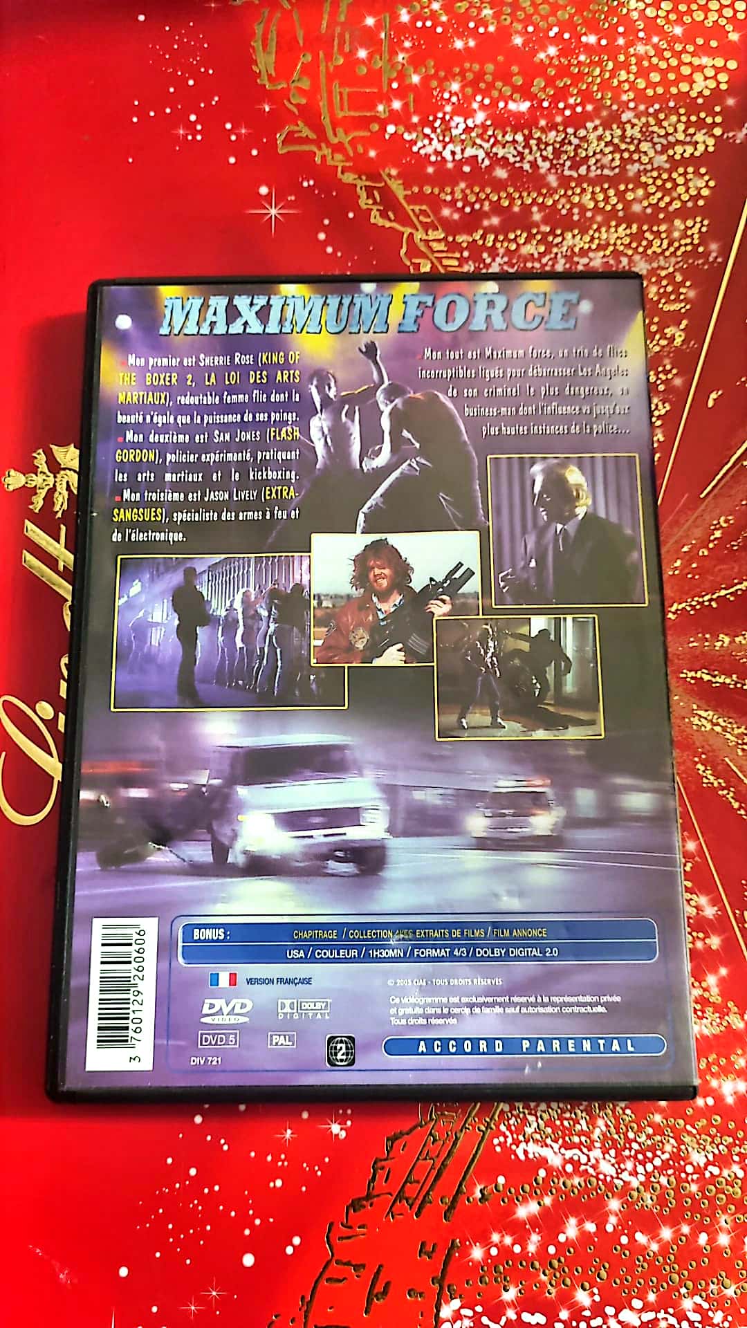 DVD John Saxon Sam Jones Richard Lynch Maximum Force