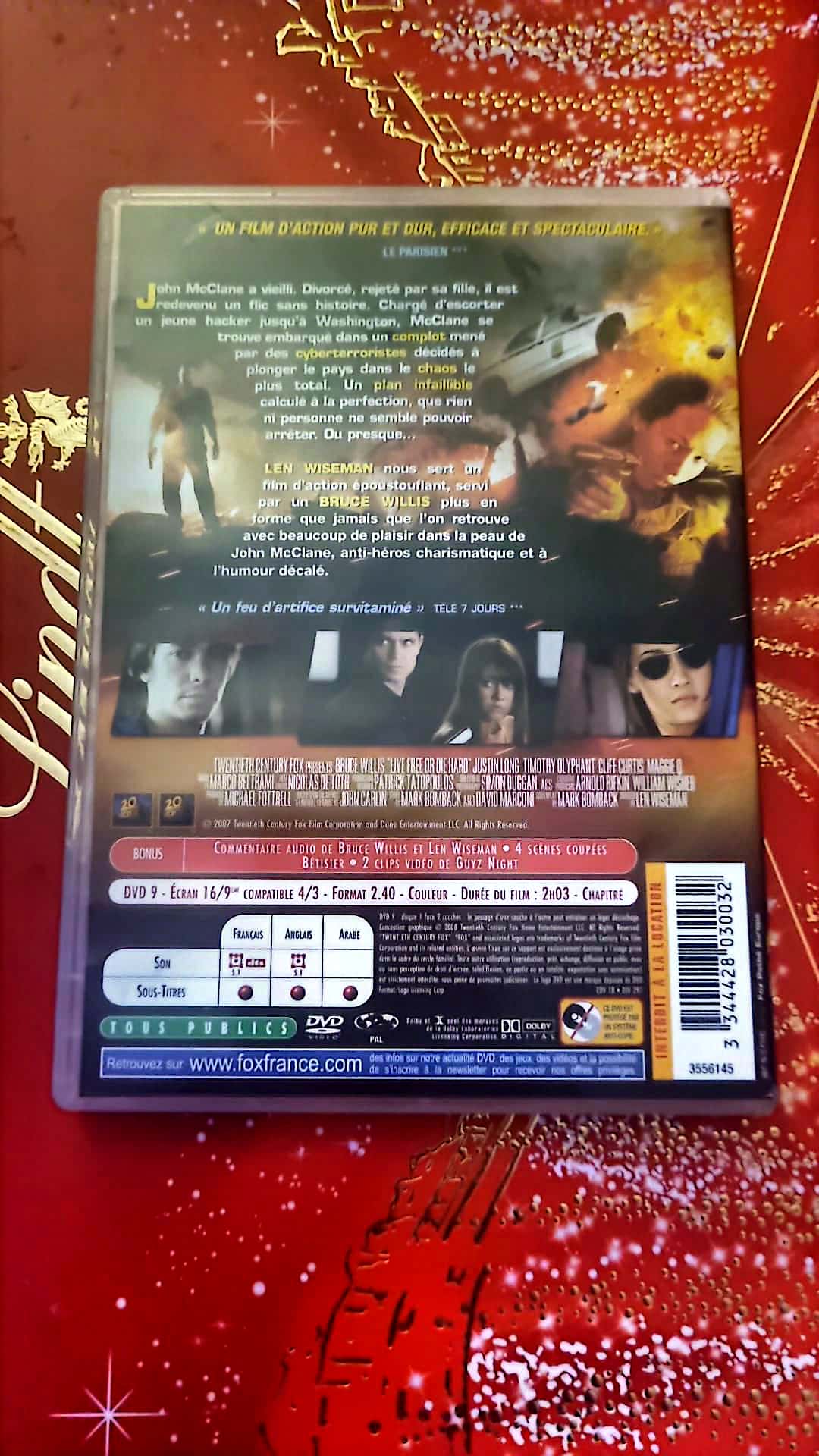 DVD Bruce Willis Die Hard 4 retour en enfer