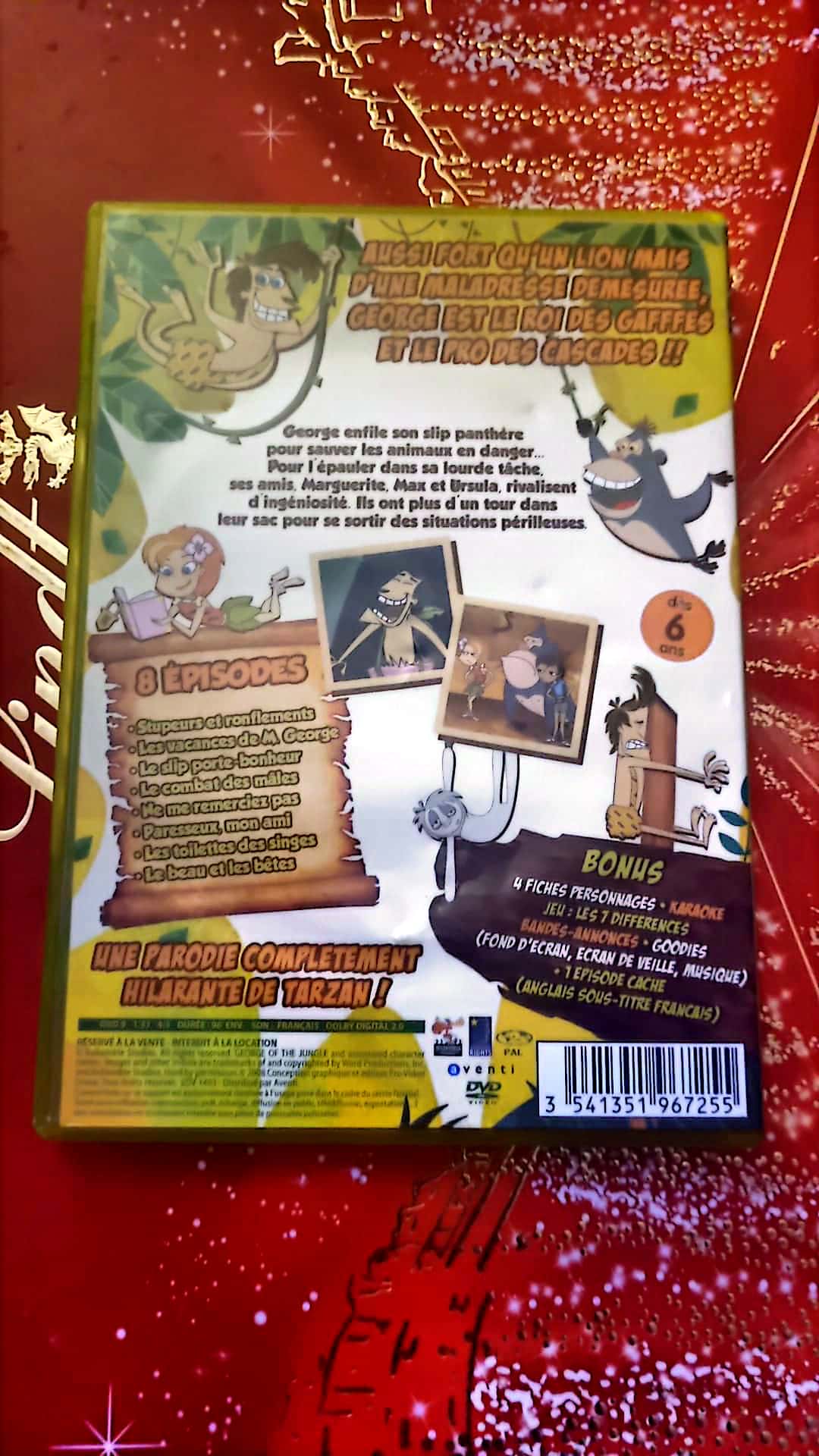 DVD George de la jungle le slip porte bonheur