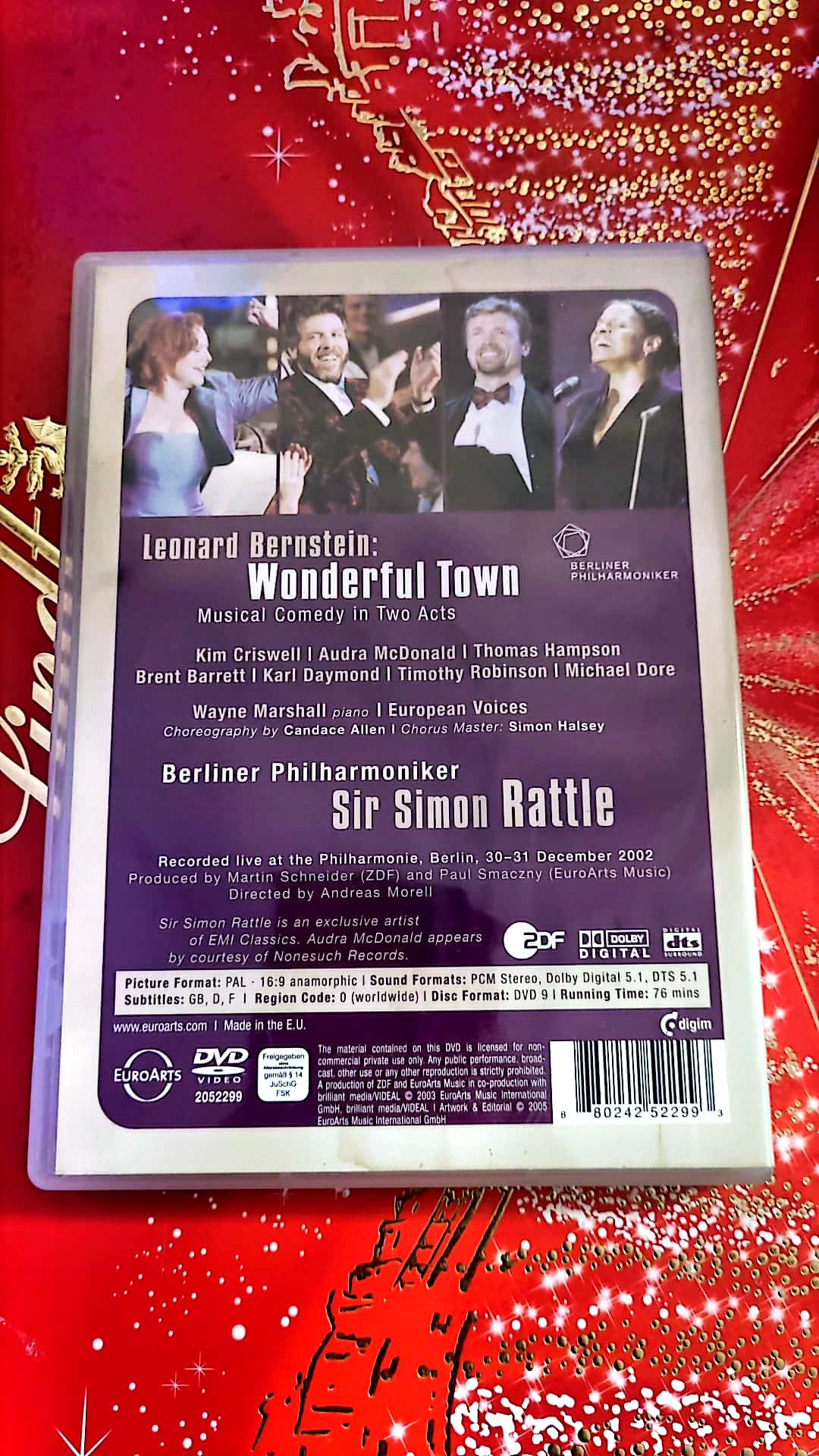 DVD léonard Bernstein wonderful town Simon rattle